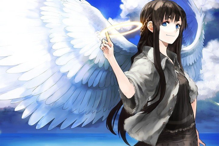 Haibane Renmei – 1 Panneau – Plusieurs Tailles | Décoration Maison