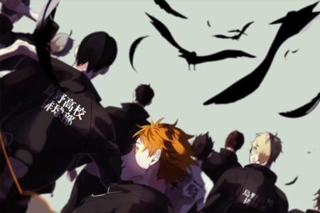 لوحة Haikyuu! – قطعة واحدة – برشة أحجام | ديكور دارك