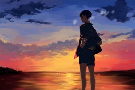 لوحة Haikyuu! – قطعة واحدة – برشة أحجام | ديكور دارك