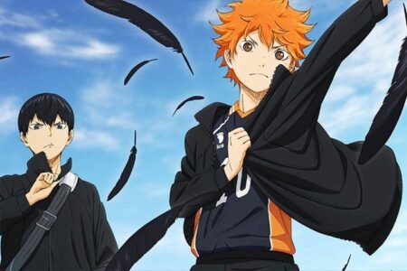 لوحة Haikyuu! – قطعة واحدة – برشة أحجام | ديكور دارك