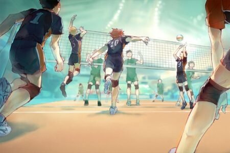 لوحة Haikyuu! – قطعة واحدة – برشة أحجام | ديكور دارك