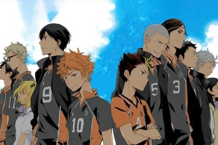 لوحة Haikyuu! – قطعة واحدة – برشة أحجام | ديكور دارك