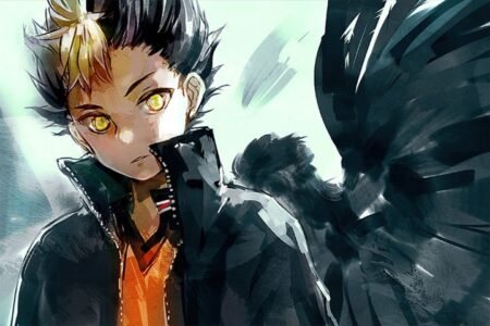 لوحة Haikyuu! – قطعة واحدة – برشة أحجام | ديكور دارك