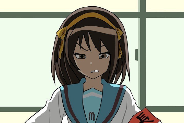 Haruhi Suzumiya – 1 Panneau – Plusieurs Tailles | Décoration Maison