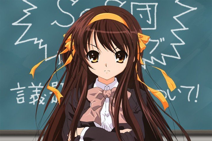 Haruhi Suzumiya – 1 Panneau – Plusieurs Tailles | Décoration Maison