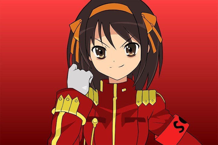 Haruhi Suzumiya – 1 Panneau – Plusieurs Tailles | Décoration Maison
