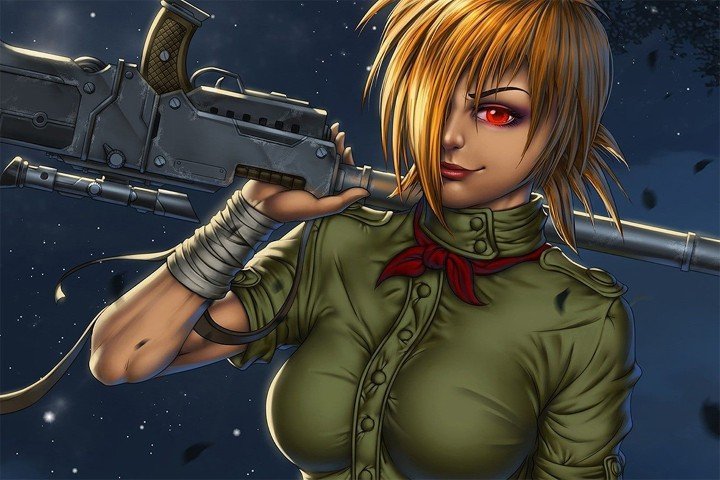 لوحة Hellsing Ultimate – قطعة واحدة – برشة أحجام | ديكور دارك