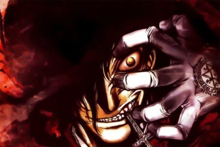 لوحة Hellsing Ultimate – قطعة واحدة – برشة أحجام | ديكور دارك