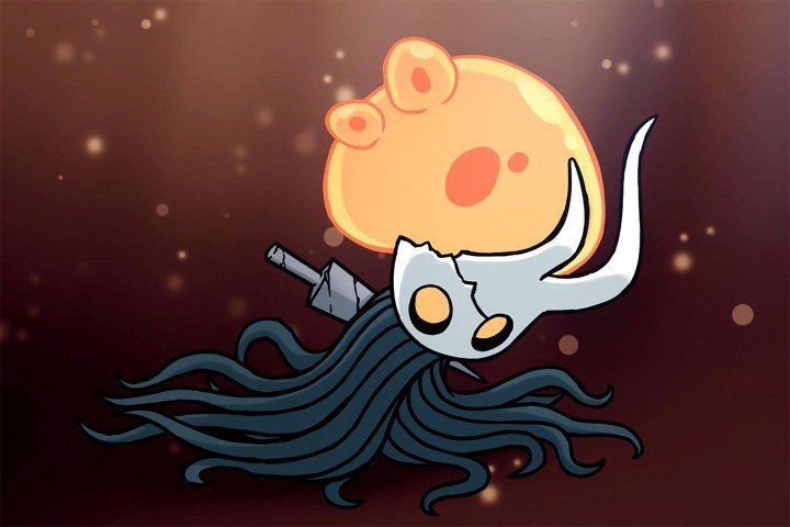 لوحة Hollow Knight – قطعة واحدة – برشة أحجام | ديكور دارك