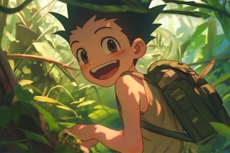 لوحة Hunter × Hunter – قطعة واحدة – برشة أحجام | ديكور دارك