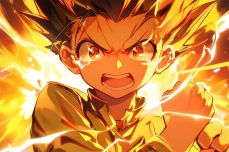 لوحة Hunter × Hunter – قطعة واحدة – برشة أحجام | ديكور دارك