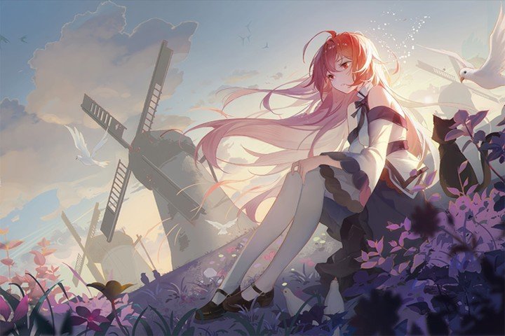 لوحة Jobless Reincarnation – قطعة واحدة – برشة أحجام | ديكور دارك