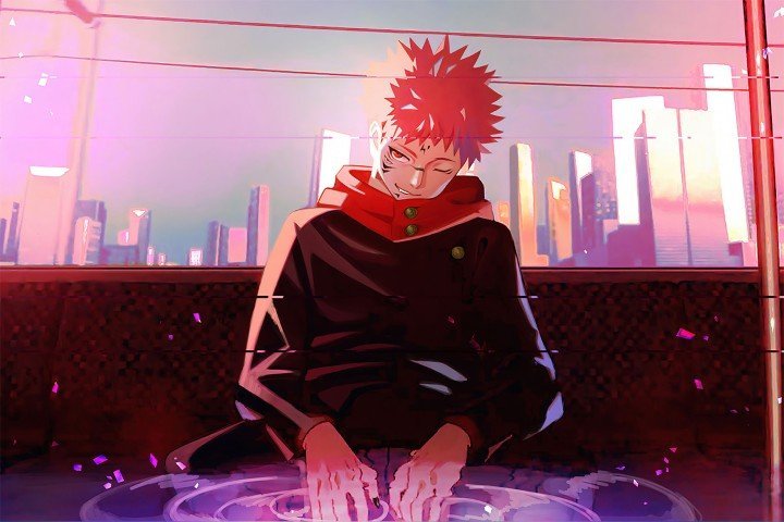 لوحة Jujutsu Kaisen – قطعة واحدة – برشة أحجام | ديكور دارك