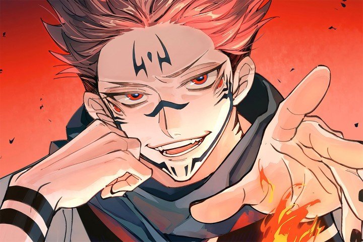 لوحة Jujutsu Kaisen – قطعة واحدة – برشة أحجام | ديكور دارك