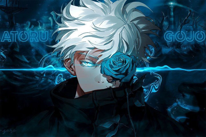 لوحة Jujutsu Kaisen – قطعة واحدة – برشة أحجام | ديكور دارك