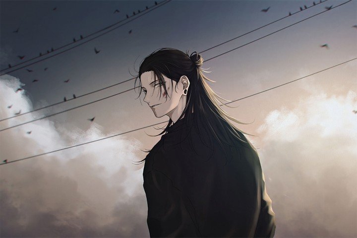 لوحة Jujutsu Kaisen – قطعة واحدة – برشة أحجام | ديكور دارك