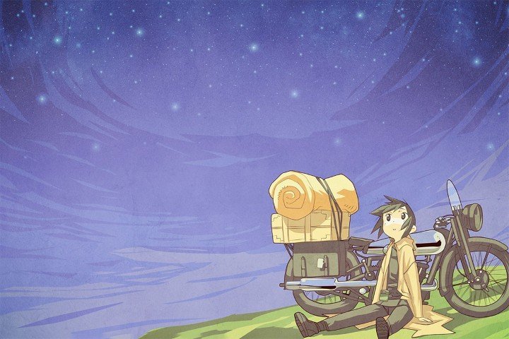 لوحة Kino’s Journey – قطعة واحدة – برشة أحجام | ديكور دارك