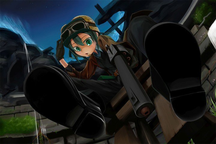 لوحة Kino’s Journey – قطعة واحدة – برشة أحجام | ديكور دارك