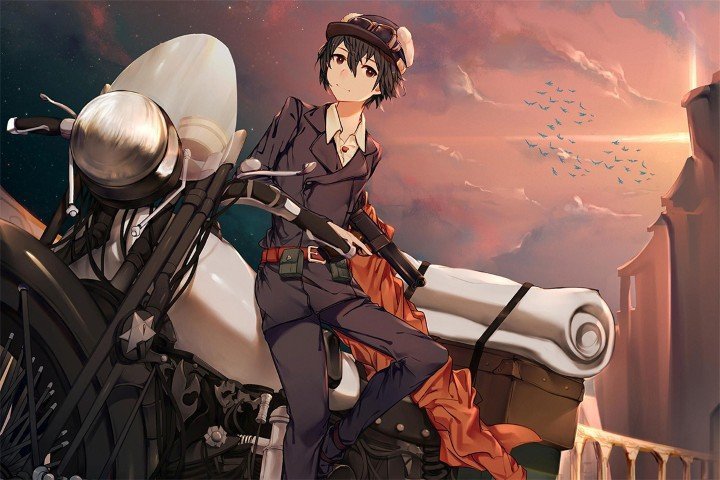 لوحة Kino’s Journey – قطعة واحدة – برشة أحجام | ديكور دارك