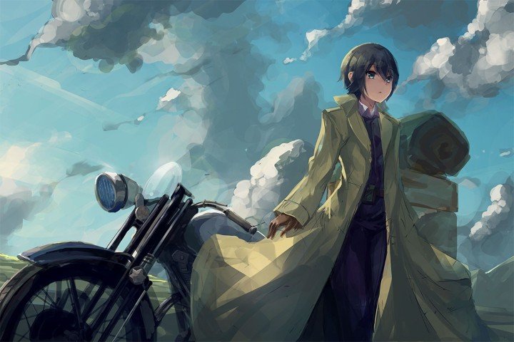لوحة Kino’s Journey – قطعة واحدة – برشة أحجام | ديكور دارك