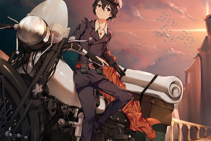 لوحة Kino’s Journey – قطعة واحدة – برشة أحجام | ديكور دارك