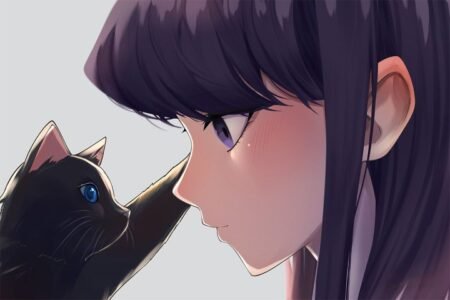 Komi Can’t Communicate – 1 Panneau – Plusieurs Tailles | Décoration Maison