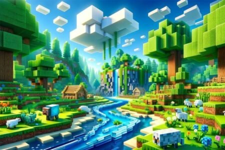 لوحة Minecraft – قطعة واحدة – برشة أحجام | ديكور دارك