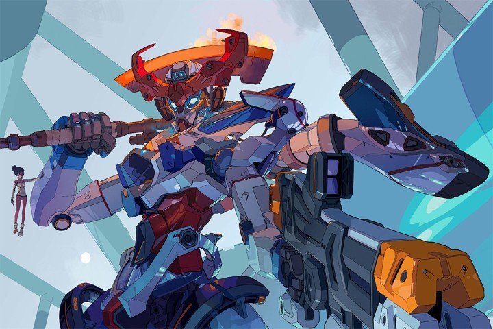 Mobile Suit Gundam GQuuuuuuX – 1 Panel – Multiple Sizes | Home Decor