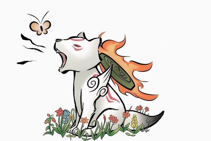 Okami – 1 Panel – Multiple Sizes | Home Decor