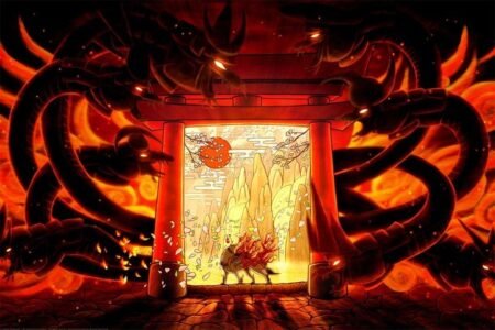 Okami – 1 Panel – Multiple Sizes | Home Decor