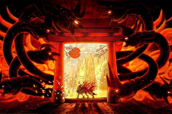 Okami – 1 Panel – Multiple Sizes | Home Decor