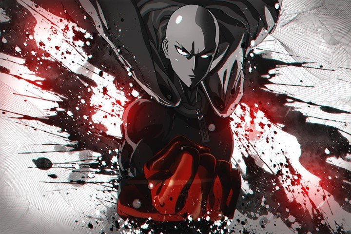 One‑Punch Man – 1 Panel – Multiple Sizes | Home Decor