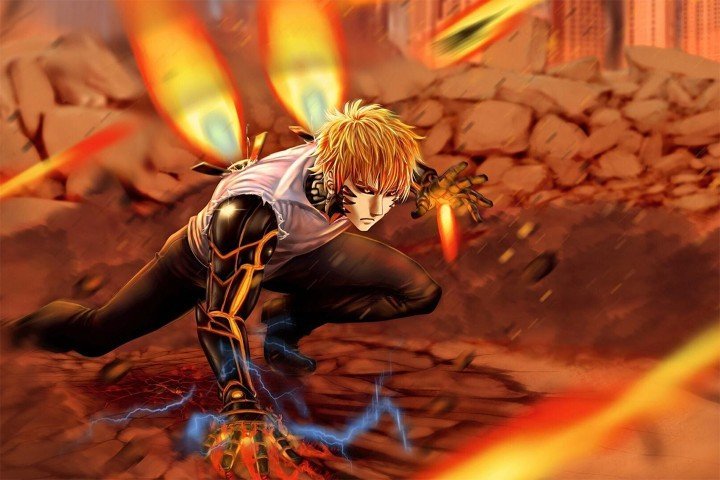 One‑Punch Man – 1 Panel – Multiple Sizes | Home Decor