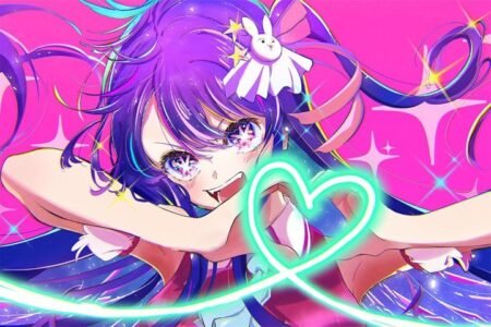 لوحة Oshi no Ko – قطعة واحدة – برشة أحجام | ديكور دارك