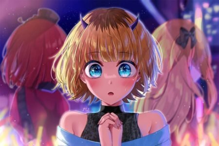 لوحة Oshi no Ko – قطعة واحدة – برشة أحجام | ديكور دارك