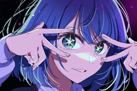 لوحة Oshi no Ko – قطعة واحدة – برشة أحجام | ديكور دارك