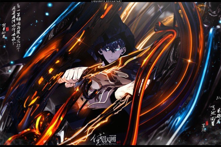 Solo Leveling – 1 Panel – Multiple Sizes | Home Decor