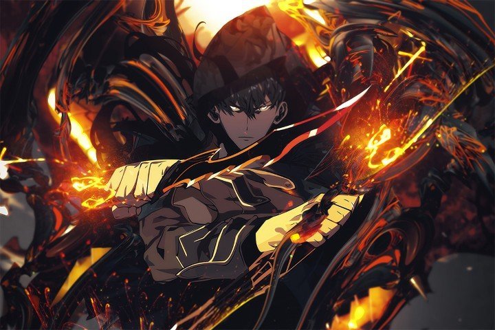 Solo Leveling – 1 Panel – Multiple Sizes | Home Decor