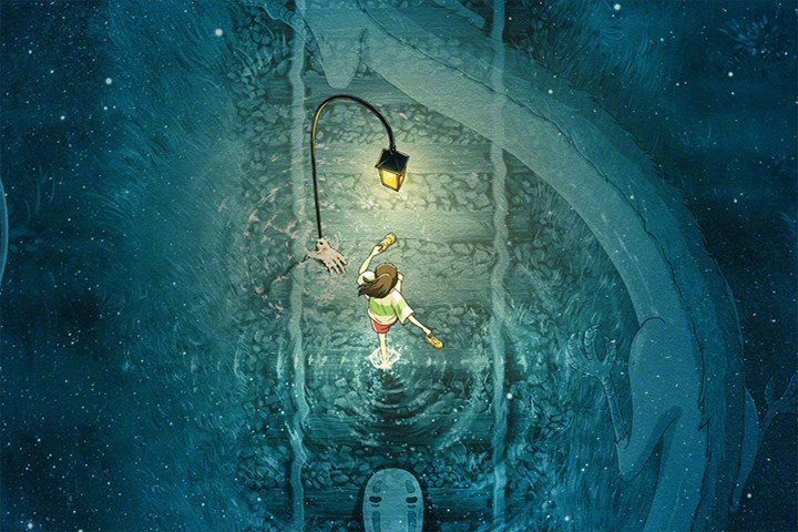 Spirited Away – 1 Panneau – Plusieurs Tailles | Décoration Maison