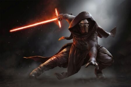 لوحة Star Wars – قطعة واحدة – برشة أحجام | ديكور دارك