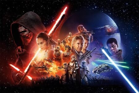 لوحة Star Wars – قطعة واحدة – برشة أحجام | ديكور دارك