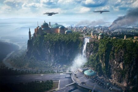 لوحة Star Wars – قطعة واحدة – برشة أحجام | ديكور دارك