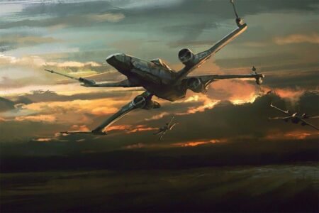 لوحة Star Wars – قطعة واحدة – برشة أحجام | ديكور دارك