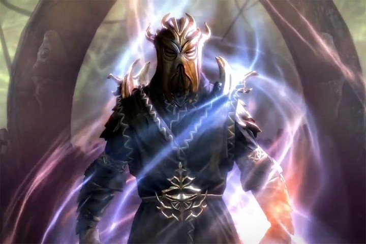 لوحة The Elder Scrolls V Skyrim – قطعة واحدة – برشة أحجام | ديكور دارك