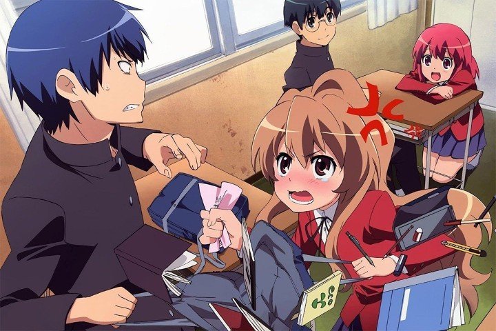 لوحة Toradora! – قطعة واحدة – برشة أحجام | ديكور دارك