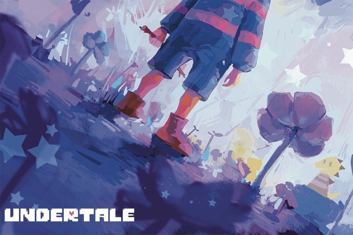 لوحة Undertale – قطعة واحدة – برشة أحجام | ديكور دارك
