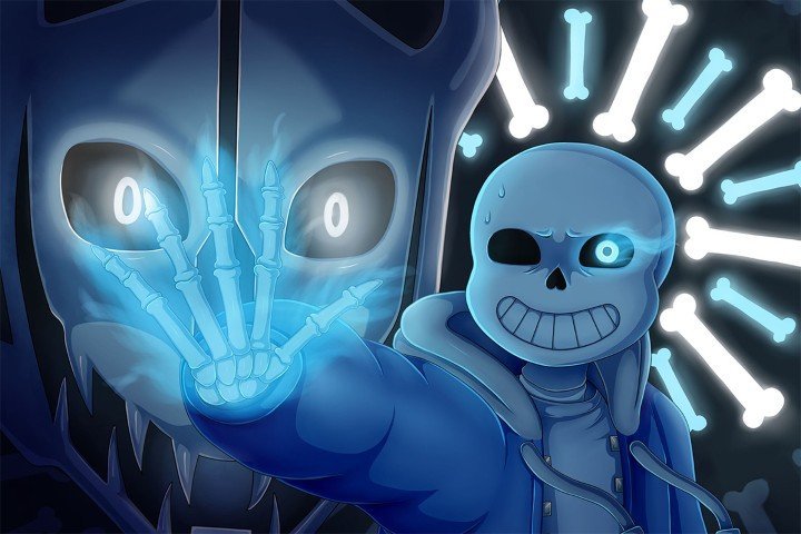 لوحة Undertale – قطعة واحدة – برشة أحجام | ديكور دارك