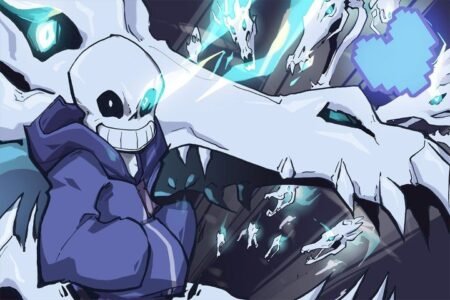 لوحة Undertale – قطعة واحدة – برشة أحجام | ديكور دارك
