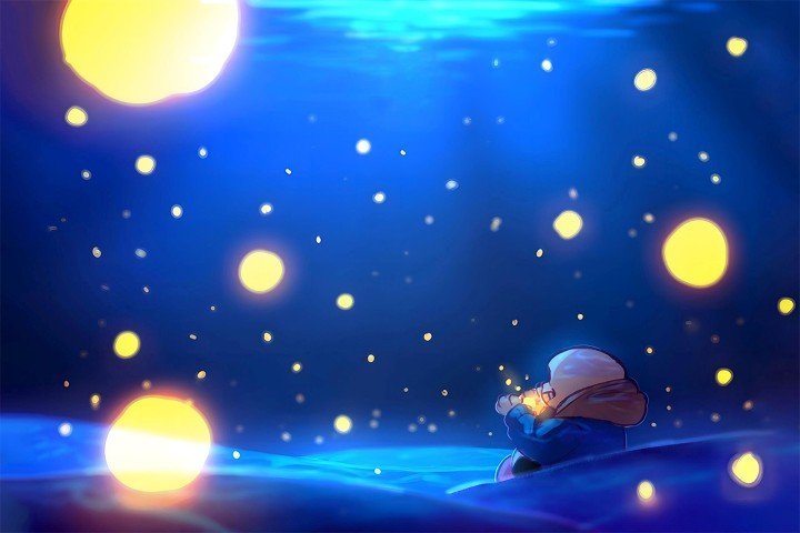 لوحة Undertale – قطعة واحدة – برشة أحجام | ديكور دارك