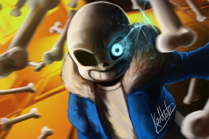 لوحة Undertale – قطعة واحدة – برشة أحجام | ديكور دارك